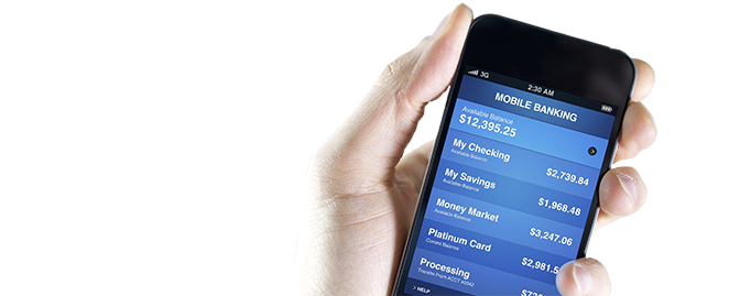 Mobile Banking Slide
